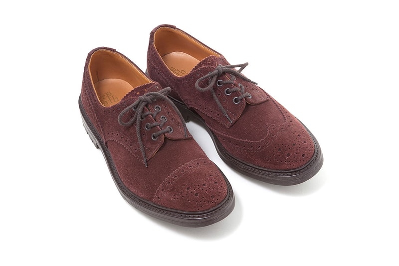 Nepenthes x Trickers Gibson Derby Shoe