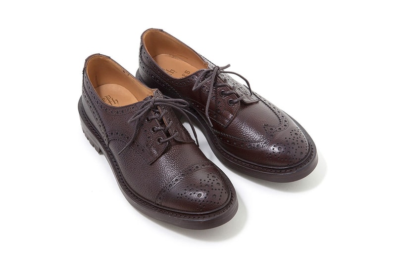 Nepenthes x Trickers Gibson Derby Shoe