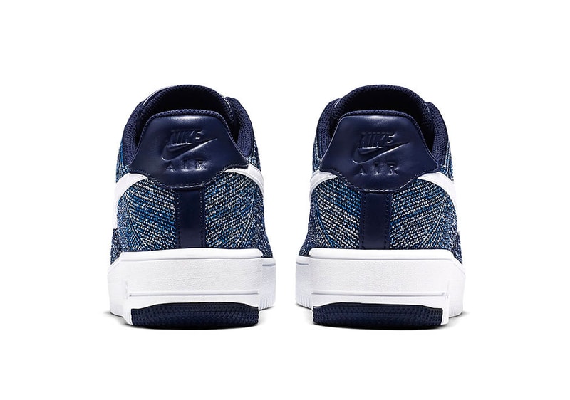 Nike Air Force 1 Flyknit Navy Sneaker