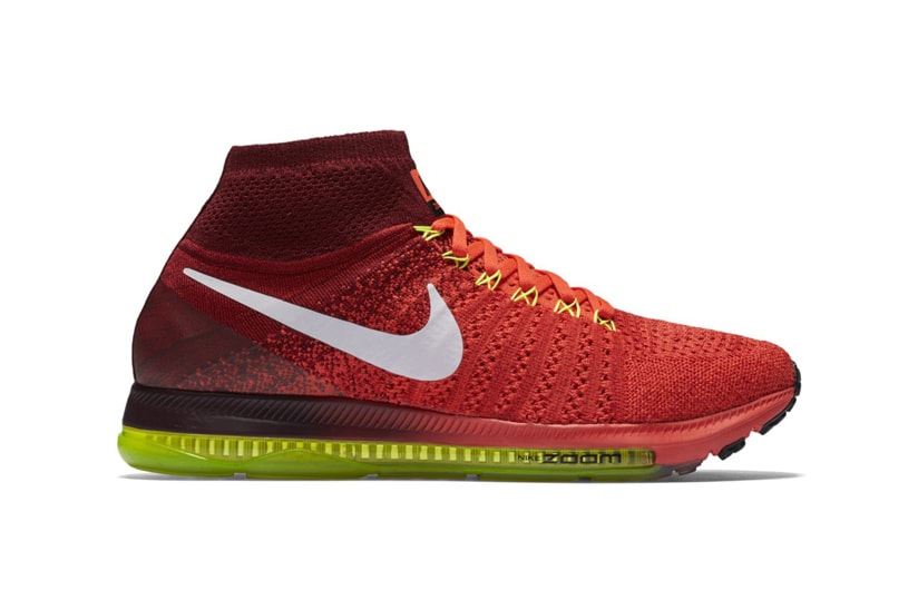 Nike Air Zoom All Out Flyknit Bright Crimson Sneaker | Hypebeast