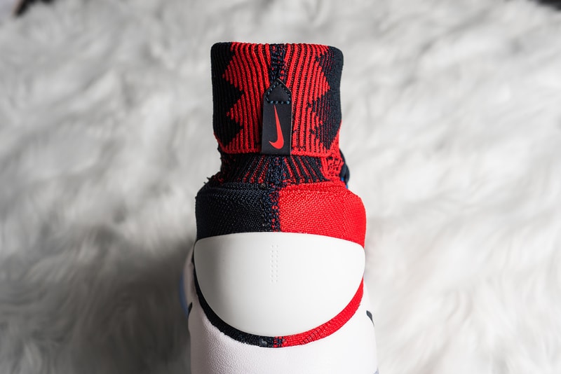 Nike Hyperdunk 2016 in Dark Obsidian and Bright Crimson Sneaker