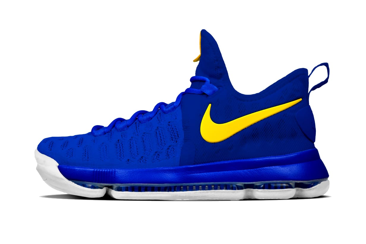 kd 9 blue and yellow