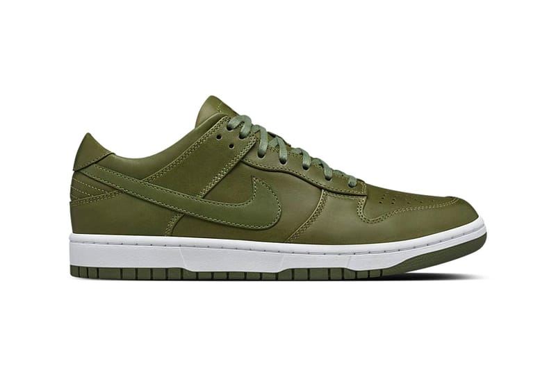 all green dunks