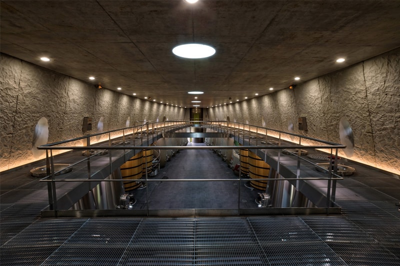 Phillipe Starck Wine Cellar for Chateau Les Carmes Haut-Brion