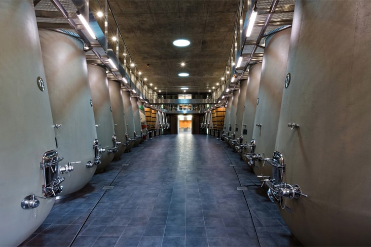 Phillipe Starck Wine Cellar for Chateau Les Carmes Haut-Brion
