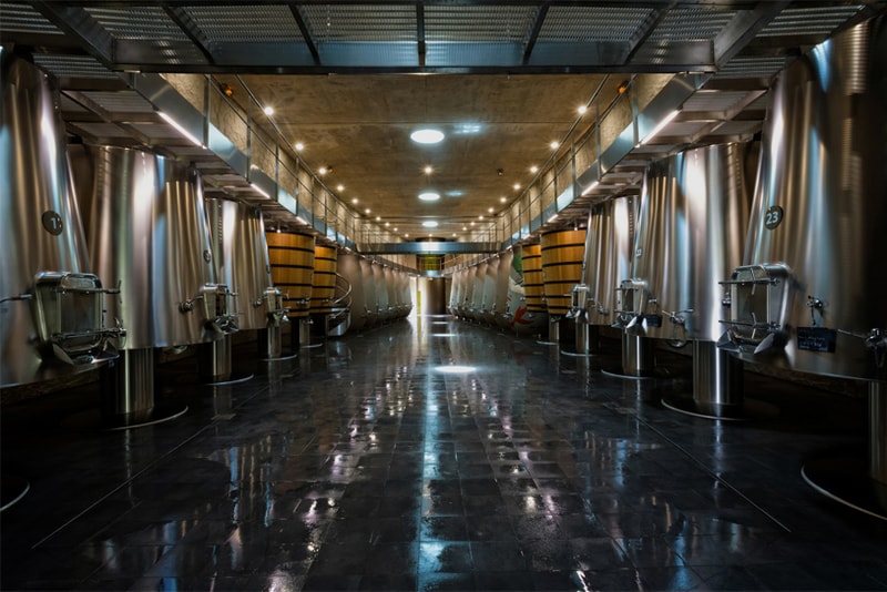 Phillipe Starck Wine Cellar for Chateau Les Carmes Haut-Brion