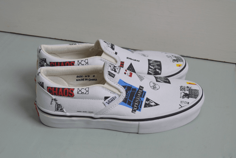 Rare Raf Simons x Colette Meets x COMME Des GARÇONS x Vans Slip-On
