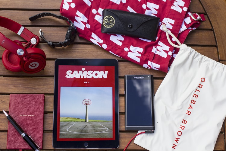 'SAMSON' Magazine's Volume 2 Explores the Beauty Sports Embodies