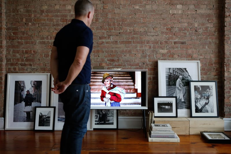 This Is How the Sartorialist Seamlessly Blends the New Samsung Serif TV Into His Living Space