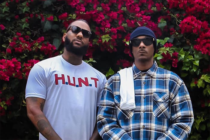 Snoop Dogg and The Game Hold Peaceful Demonstration at LAPD Headquarters