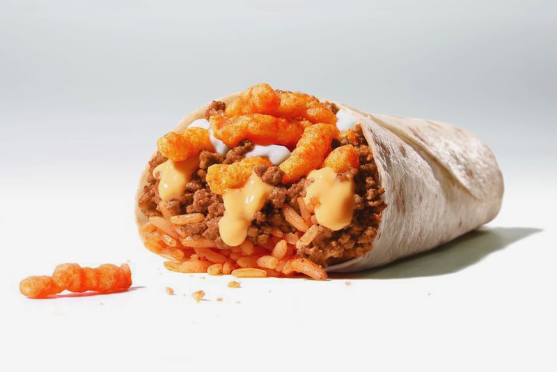 Taco Bell Cheetos Burrito