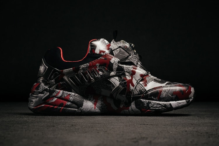 Trapstar Outfits the PUMA Disc Blaze in Fiery Camouflage