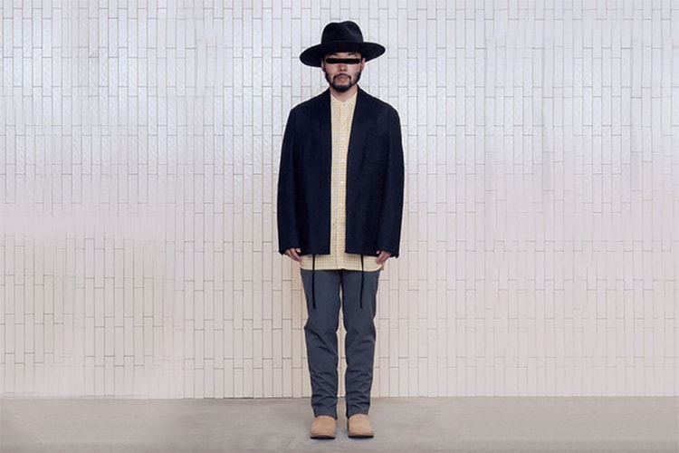 Poggy Models Sophisticated Outerwear & Smart Suits From UNITED ARROWS & SONS' Latest Collection