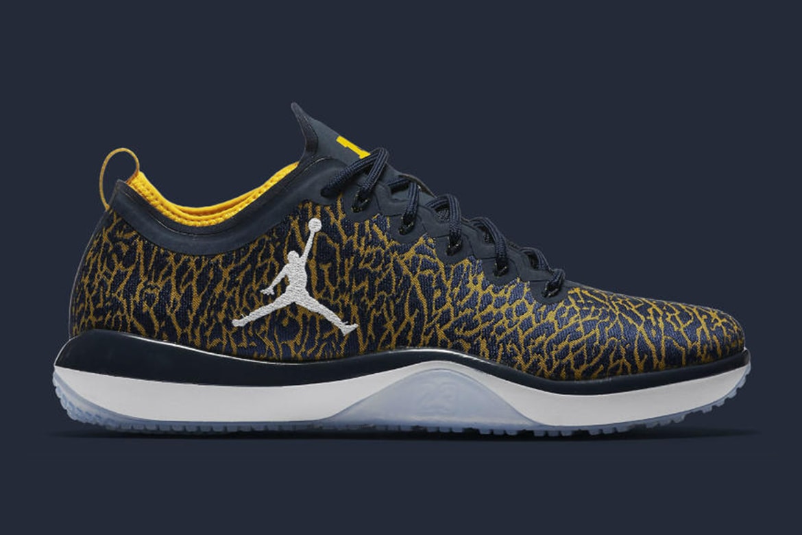 University Of Michigan Jordan Trainer 1 Low Hypebeast