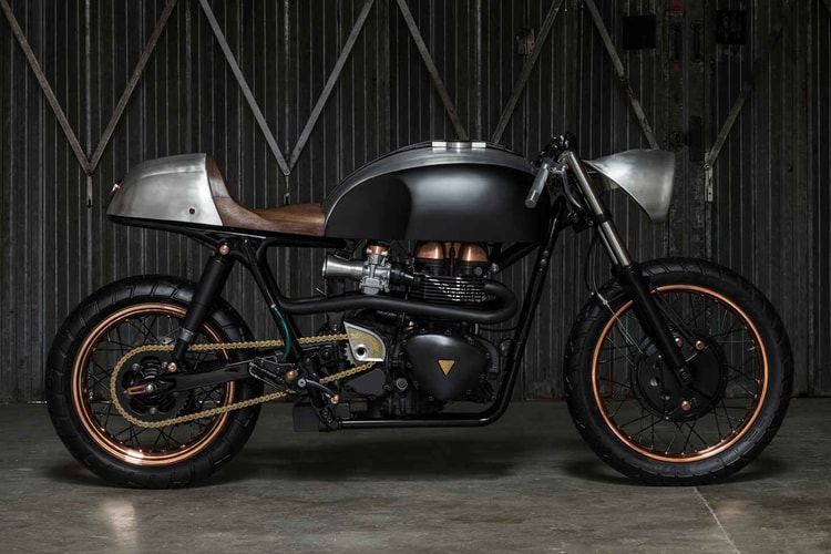 Death Machines of London's Latest Motorcycle is Clad in a Copper Suit