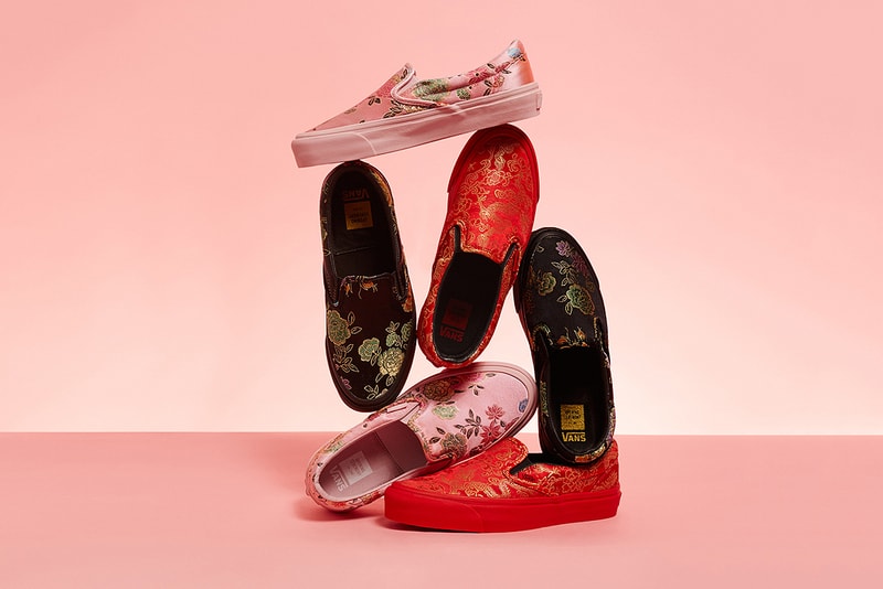 Opening Ceremony x Vans Vault OG Slip-On LX "Qi Pao" Pack