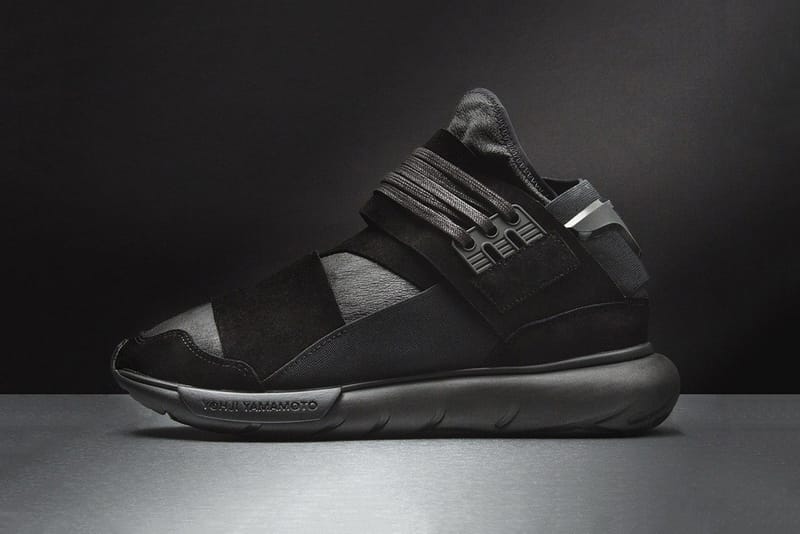 Y-3's Qasa Hi Returns in "Triple Black" With a Premium Upgrade