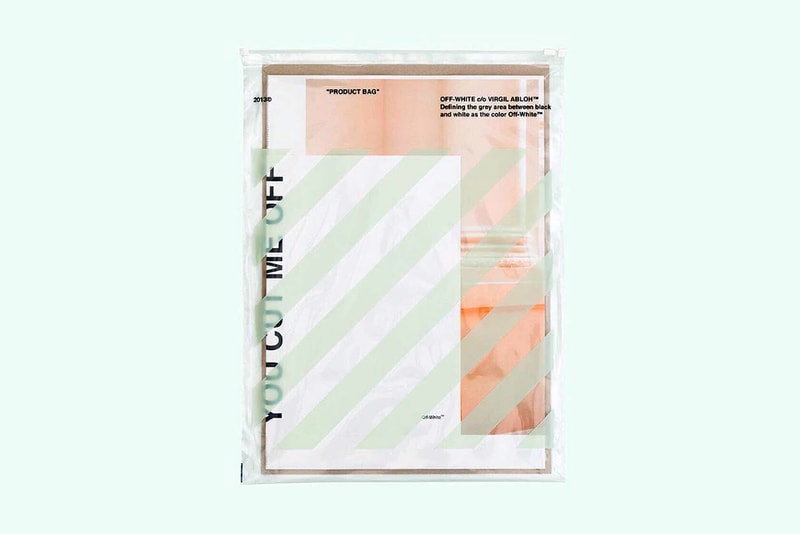 Off White Virgil Abloh First Book You Cut Me Off