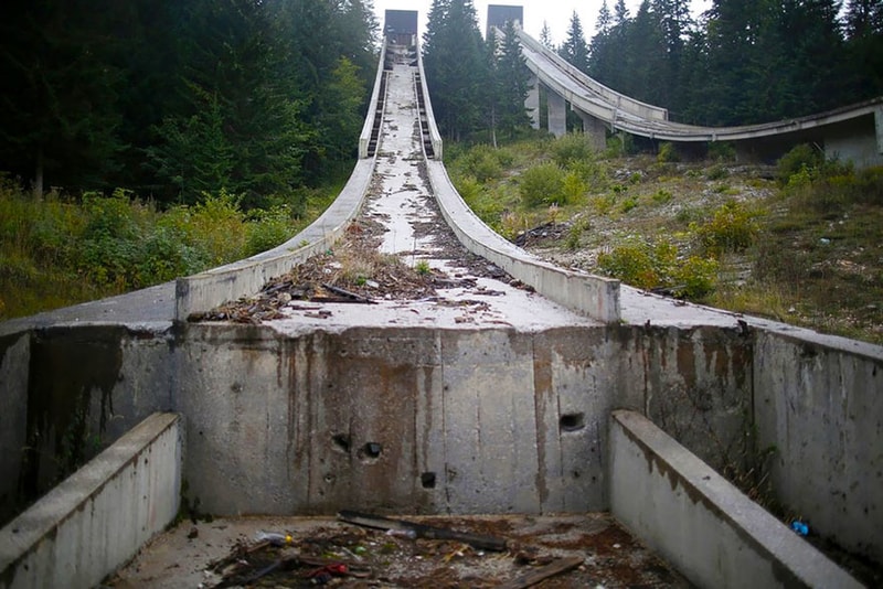 Chilling Images of Abandoned Olympic Venues