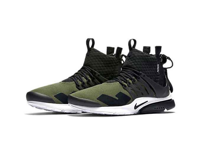 caos Medicina Electropositivo ACRONYM x Nike Air Presto Sneaker Olive | Hypebeast