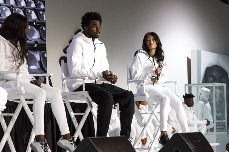 adidas Athletics FINDFOCUS NYC Event Joakim Noah Andrew Wiggins Tori Bowie