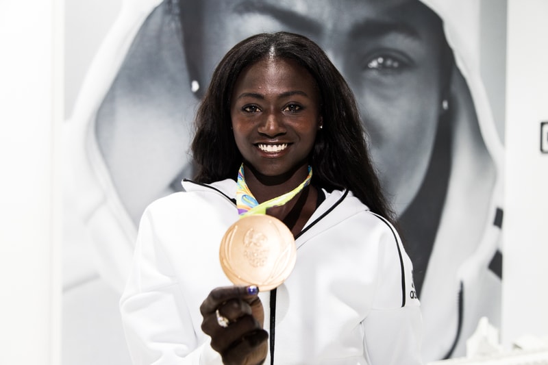 adidas Athletics FINDFOCUS NYC Event Joakim Noah Andrew Wiggins Tori Bowie
