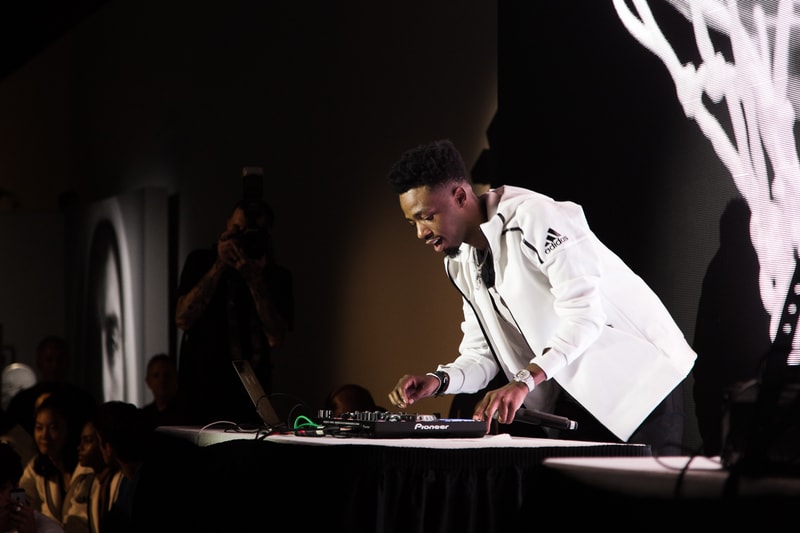 adidas Athletics FINDFOCUS NYC Event Joakim Noah Andrew Wiggins Tori Bowie