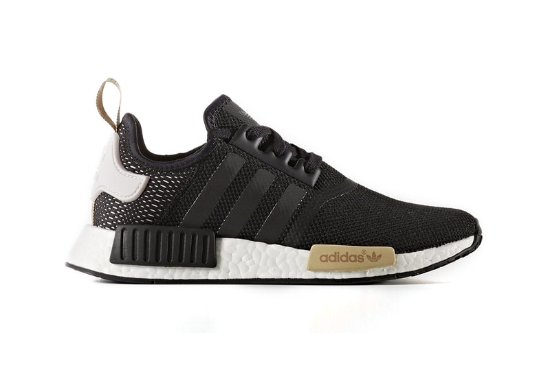 adidas Originals NMD R1 Black Gold Womens