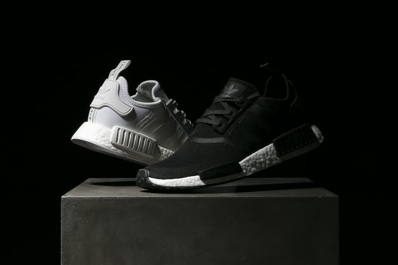 adidas nmd r1 black reflective