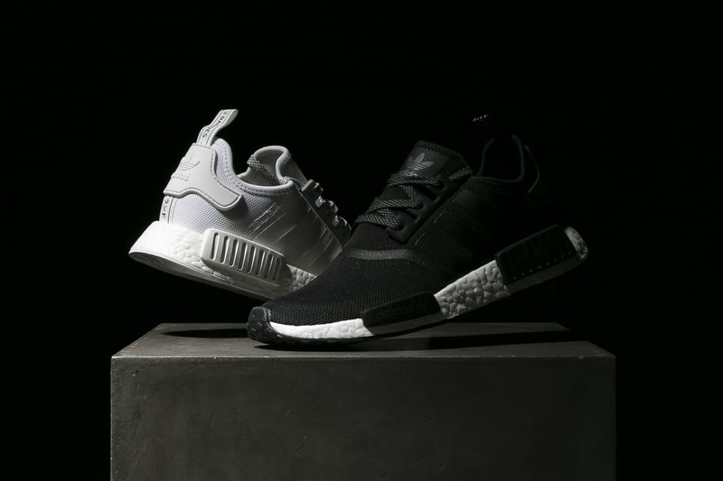 adidas Originals NMD R1 Reflective Black and White