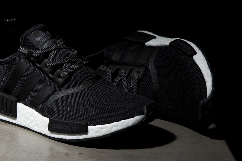 adidas Originals NMD R1 Reflective Black and White