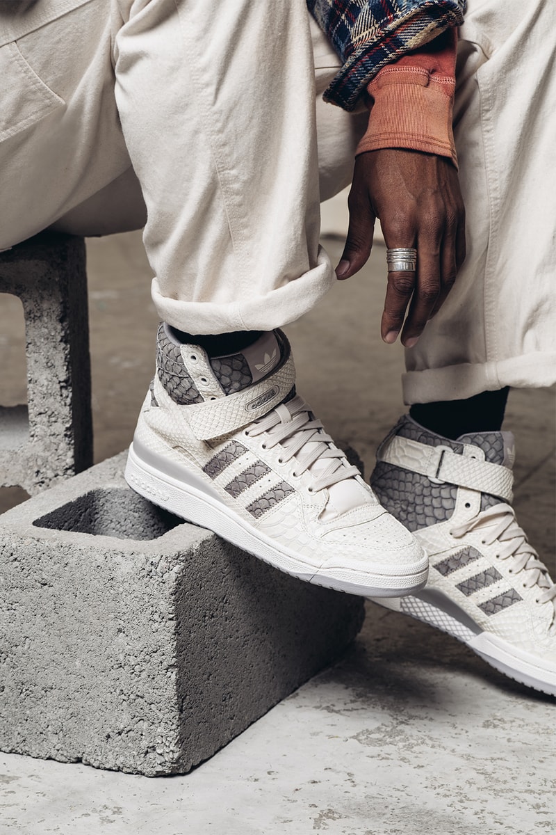 adidas Originals Forum Hi OG in White/Grey