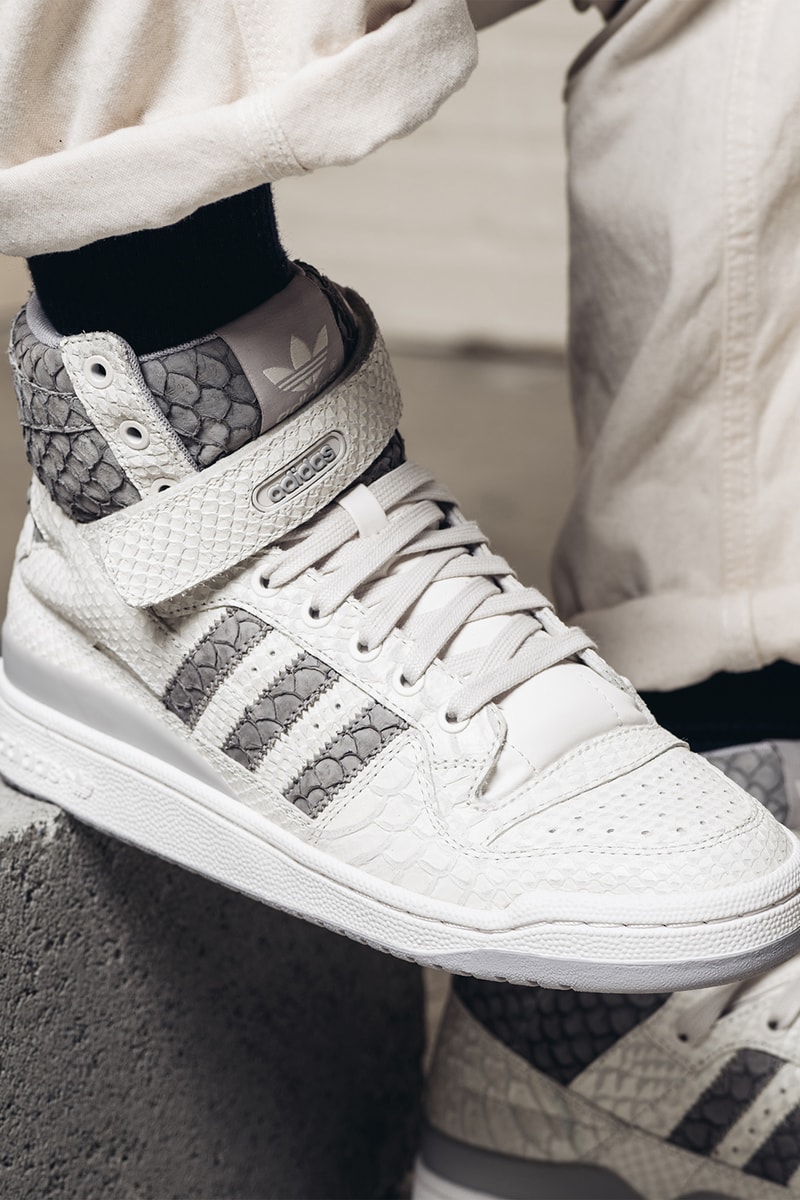 adidas Originals Forum Hi OG in White/Grey