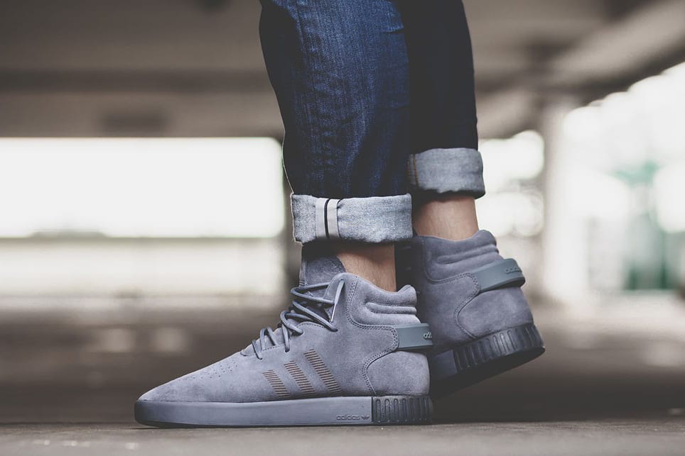 Latest Tubular Invader in All-Grey 