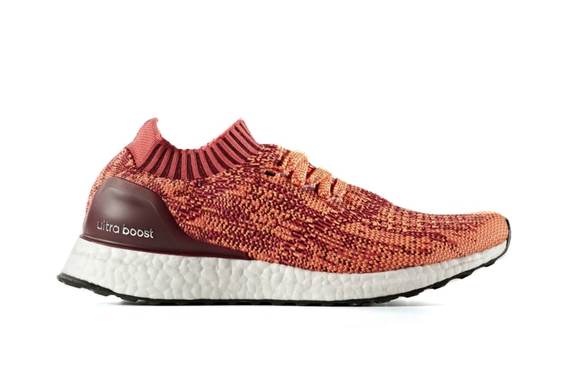 adidas Ultra Boost Uncaged Solar Red Burgundy Sneaker