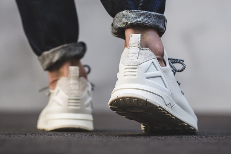 adidas zx flux ADV off-white iteration with yeezy laces