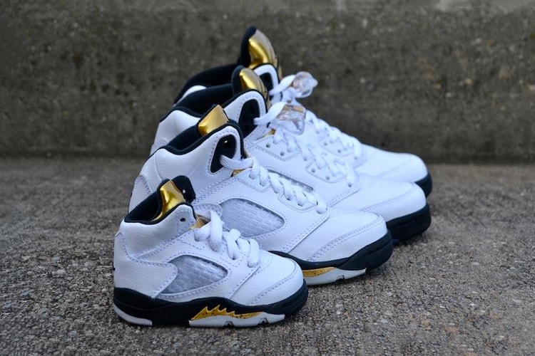 The Air Jordan 5 “Gold” Is a Family Affair