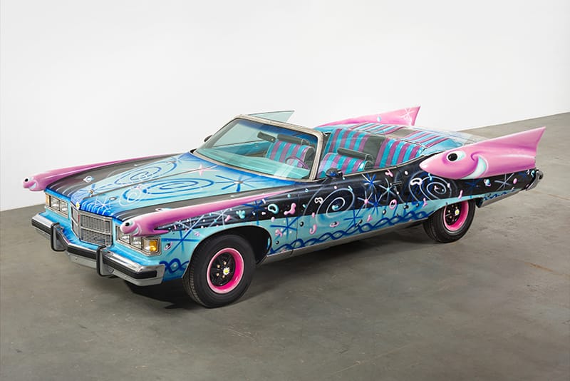 Art and Automobiles Clash for "Piston Head II" at LA's VENUS Gallery