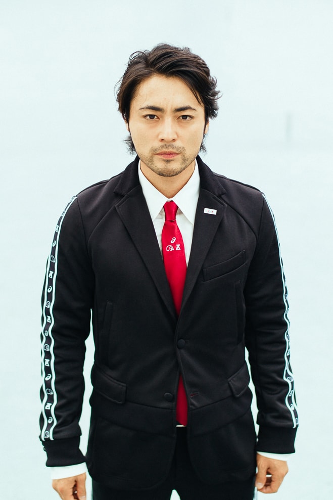 ASICS Business Track Suit with Takayuki Yamada Japan