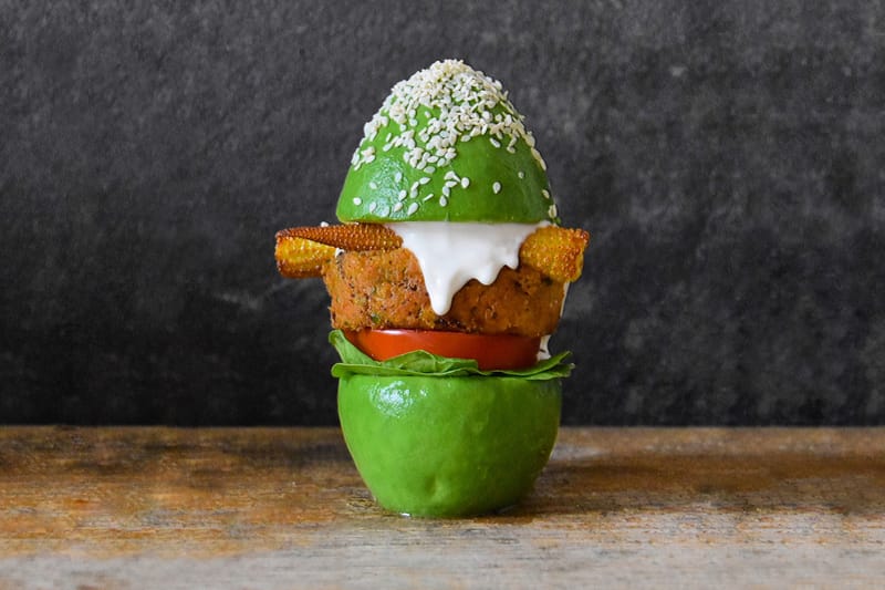 Avocado Burger Buns Look Just as Ridiculous as It Sounds