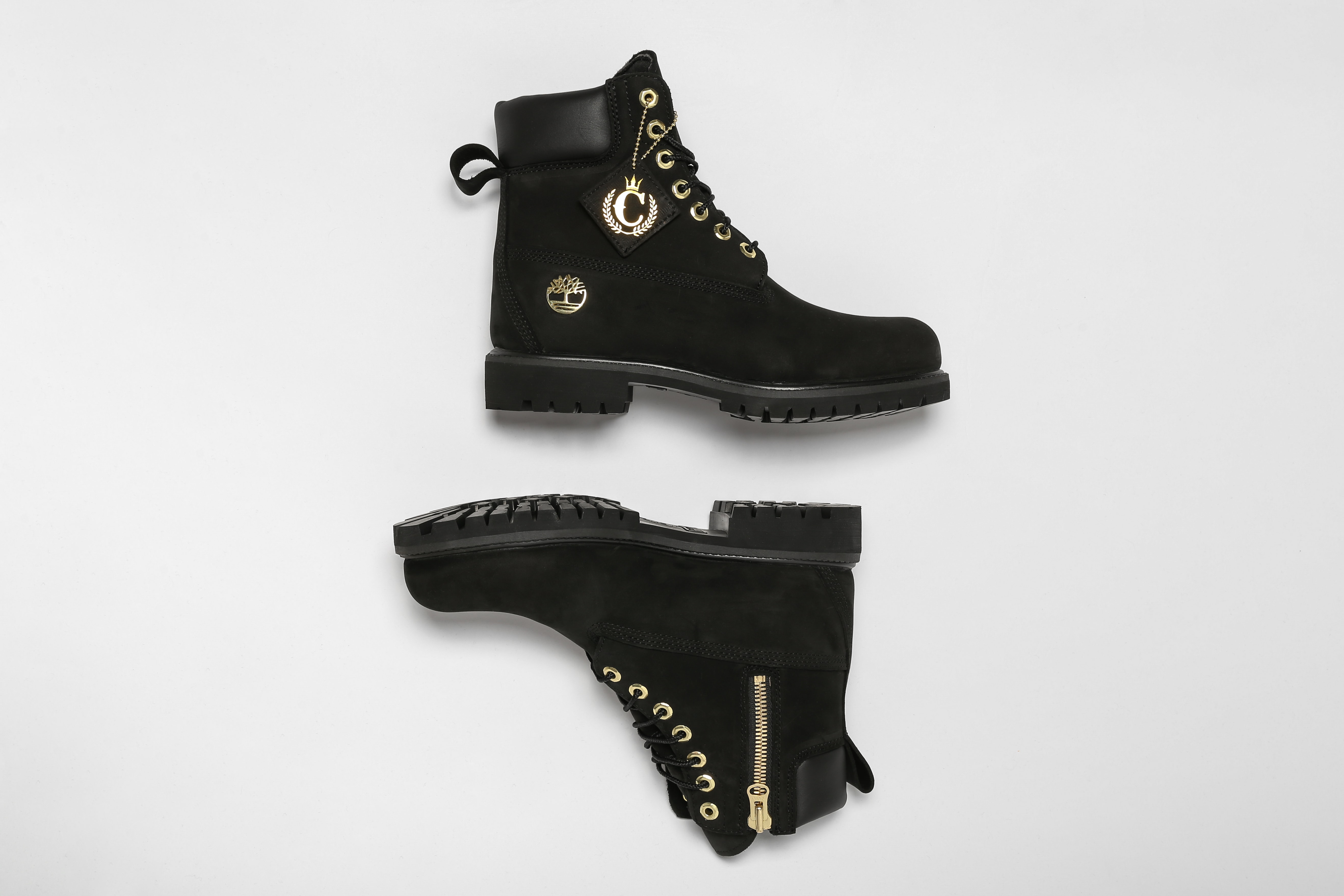 Timberland Culture Kings Black and Gold Boot