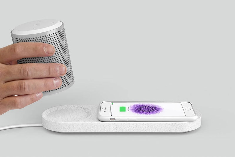 Blond Design Wireless Charging Station Speaker