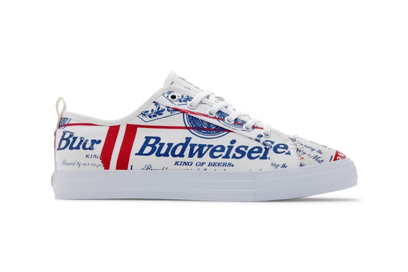 Budweiser x ALIFE x Greats' Wilson Sneaker, beer, canvas, logo, red, blue, america, classic
