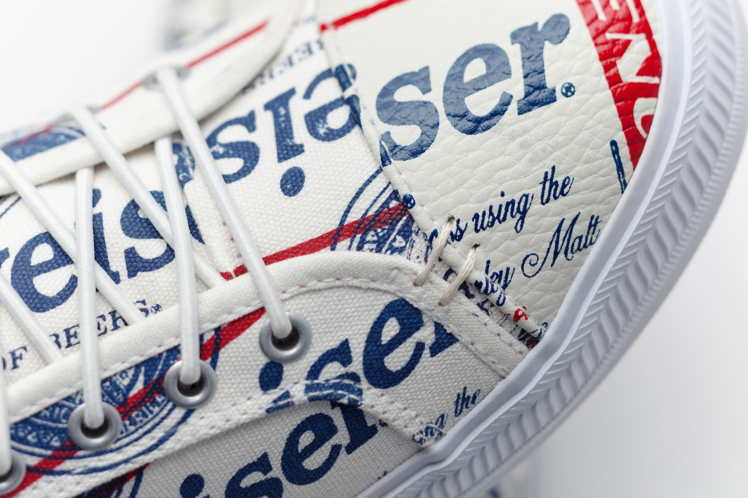 Budweiser x ALIFE x Greats' Wilson Sneaker, beer, canvas, logo, red, blue, america, classic