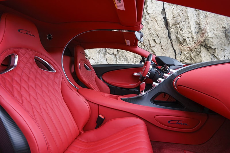 The Bugatti Chiron Hits Monterey in Blue Carbon Fiber