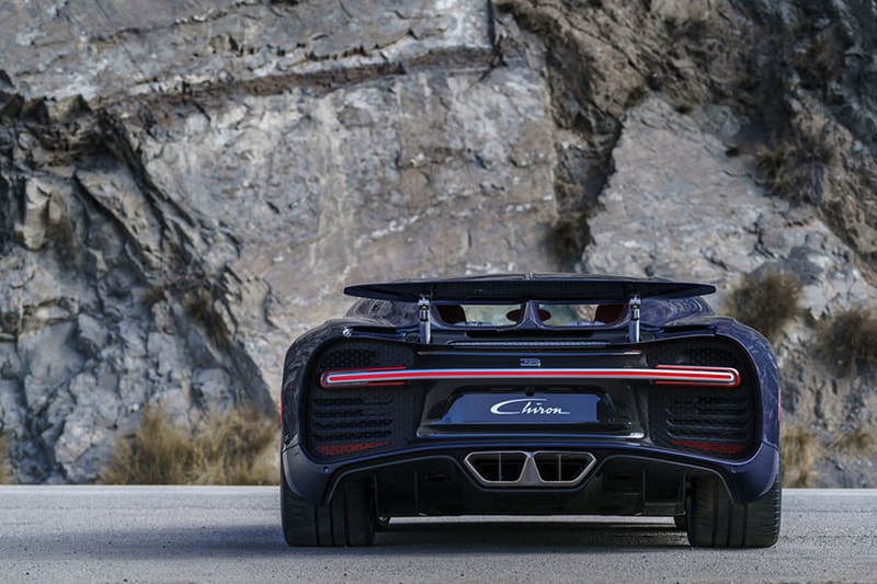 The Bugatti Chiron Hits Monterey in Blue Carbon Fiber