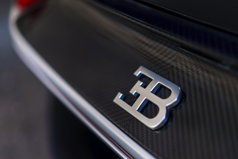 The Bugatti Chiron Hits Monterey in Blue Carbon Fiber