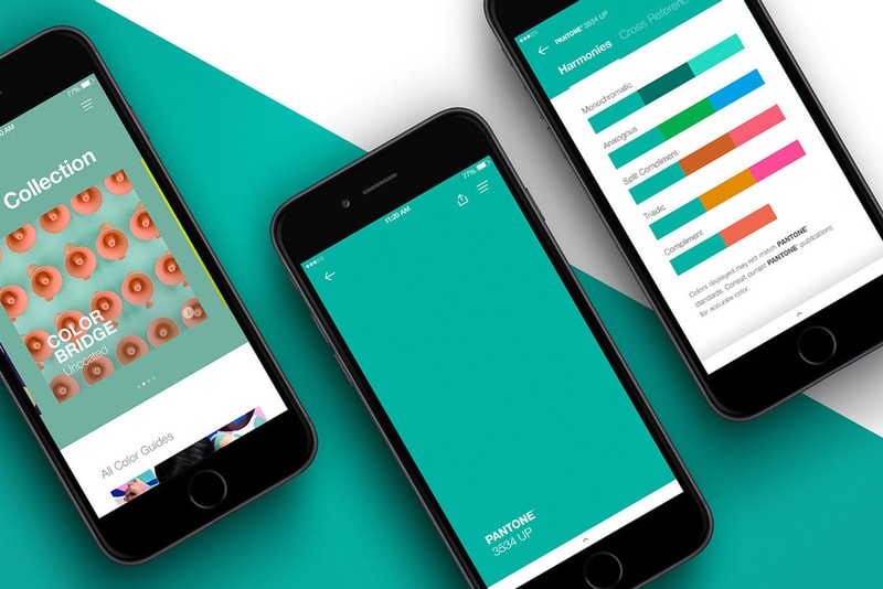 Build Palettes On The Go PANTONE App