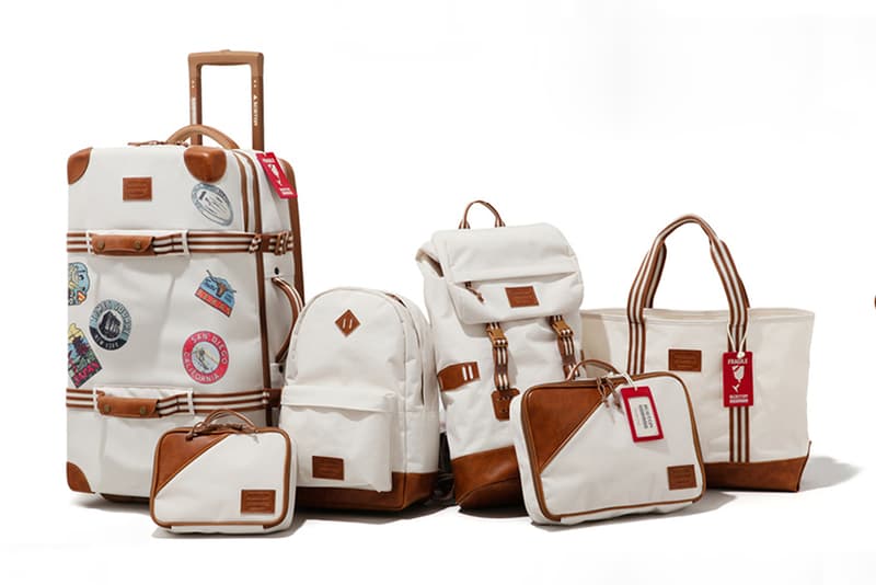 burton x neighborhood heritage bags road trip