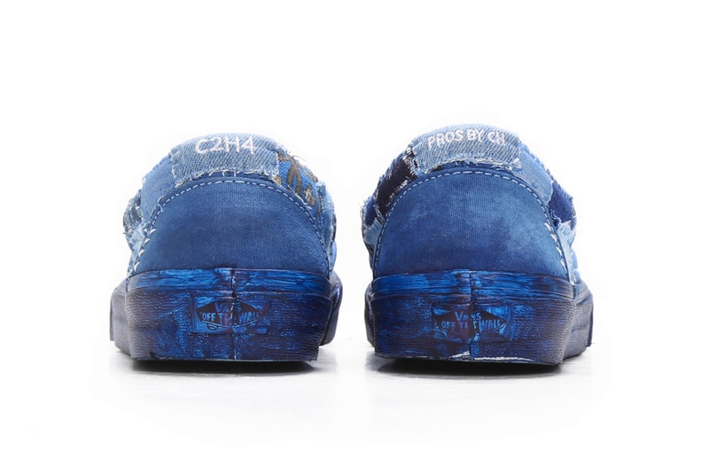 C2H4 Vans Old Skool and Authentic Re Blue Project